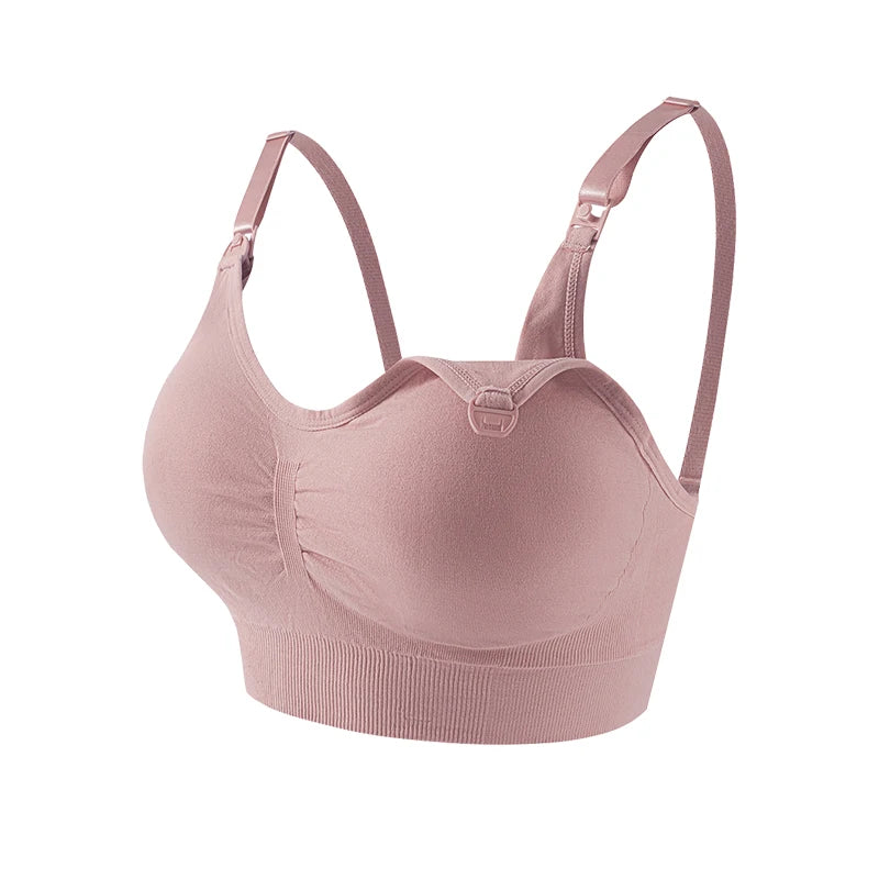 Maternity Bras Wirefree Nursing Bra Pregnancy Clothes Prevent Sagging Breastfeeding Women's Breathable lactancia Bra